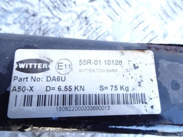 Dacia Sandero 2014 vilkimo kablys / komplektas 55R0110126 – nuotrauka 11