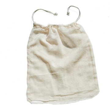 ПАКЕТЫ ДЛЯ ОВОЩЕЙ И ФРУКТОВ хлопчатобумажные пищевые многоразовые, 6 шт.