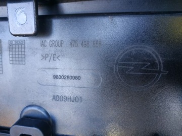 NÁRAZNÍK MASKA PAS OPEL CORSA F 6 PDC