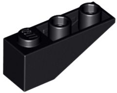 LEGO SKOS ODWRÓCONY 1X3 CZARNY NR. 4287 - 2SZT.