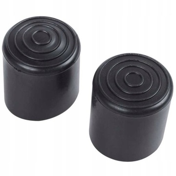 ЗАЩИТНЫЕ ЧЕХИ НА НОЖКИ СТУЛА 12ММ, ЧЕРНЫЕ, 8 ШТ.