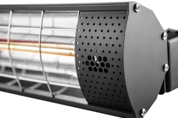 Promiennik 2000W, IP65, element grzejny golden hal