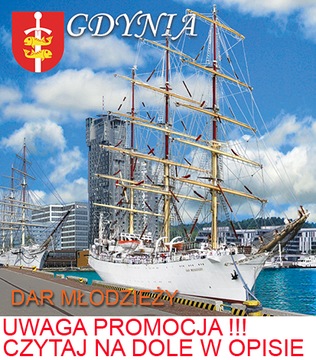 MAGNES NA LODÓWKĘ 3D GDYNIA DAR MŁODZIEŻY