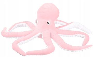 IKEA Ośmiornica Blavingad pluszak maskotka róż 80cm