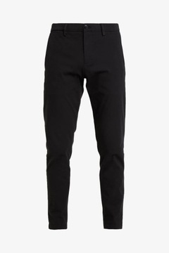 Spodnie męskie chino DOCKERS THE KHAKI SLIM TAPERED czarne