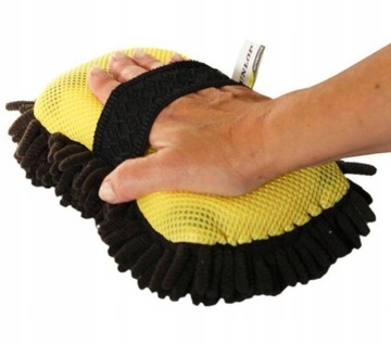 GĄBKA do mycia SAMOCHODU myjka do auta 2w1 z mikrofibrą DUNLOP