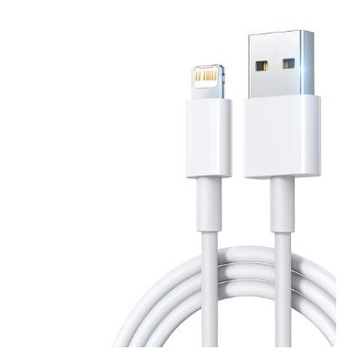 KABEL USB do APPLE IPHONE LIGHTING QUICK CHARGE 2.0 1M Biały