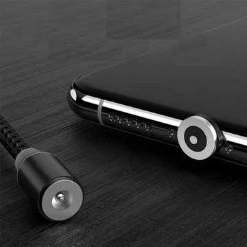 УНИВЕРСАЛЬНЫЙ МАГНИТНЫЙ КАБЕЛЬ 3В1 для IPHONE LIGHTNING MICRO USB C STRONG