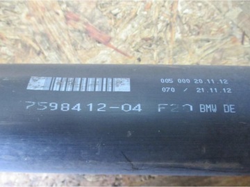BMW F20 F21 125D N47 HŘÍDEL HNACÍ MANUÁLNÍ 7598412