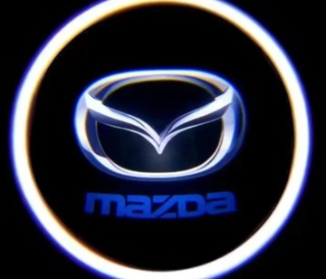 Mazda 2x светодиодный проектор логотипа для автомобильной лампы аксессуары Mazda 8 CX-9 RX8
