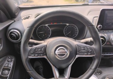 Nissan Juke II Crossover 1.0 DIG-T 114KM 2021 Nissan Juke 2021r, 1.0 Benzyna. Uszkodzony prawy bok. Poobijany. Jezdzi., zdjęcie 11