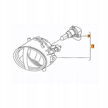 ГАЛОГЕНЫ СИДЕНЬЕ ЛЕВОЕ + ПРАВОЕ LEON 1P0 + ЛАМПОЧКИ