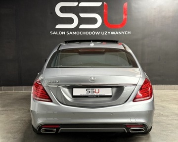 Mercedes Klasa S W221 Limuzyna Facelifting 4.7 V8 (500 BlueEFFICIENCY) 435KM 2013 Mercedes-Benz Klasa S S550 Long 435 KM Burmester Nappa FullLED Panorama Ni, zdjęcie 12