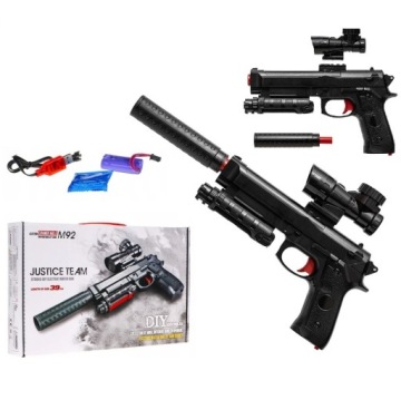 PISTOLET KARABIN AUTOMATYCZNY NA KULKI ŻELOWE