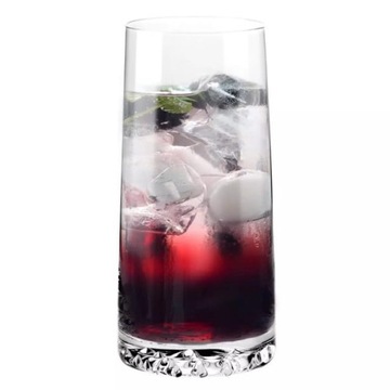 Krosno Szklanki do napojów wysokie 350ml Fjord