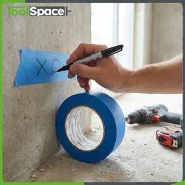 СИНЯЯ УФ БУМАЖНАЯ ЛЕНТА 25мм/50м