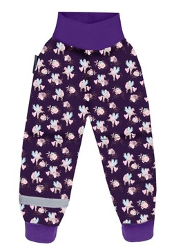 БРЮКИ RAIN PANTS softshell, единороги, лошади-единороги-пегасы, размер 92