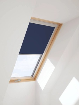 Roleta Zaciemniająca RoofLITE+ DUA 78x118 Granatow