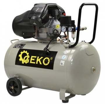 Sprężarka dwutłokowa zbiornik 100 L 380 l/min 230V