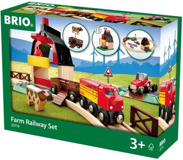 BRIO World zestaw gospodarczy klocki DREWNIANE
