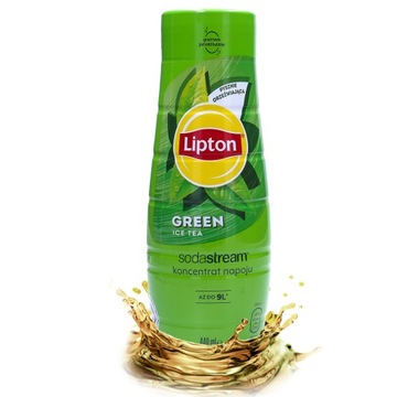 Syrop SodaStream Lipton green ice tea do saturatora Terra 9L napoju z 440ml