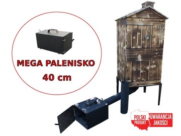 WĘDZARNIA DREWNIANA OGRODOWA DUŻA XXL + GRATISY!