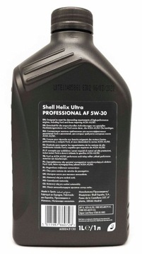 SHELL HELIX ULTRA PROFESSIONAL AF МАСЛО 5W30 1л