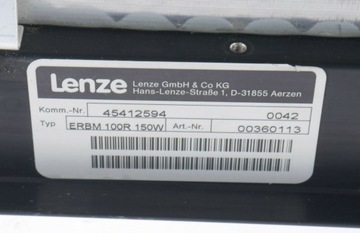 LENZE ERBM 100R 150W 00360113 ТОРМОЗНОЙ РЕЗИСТОР