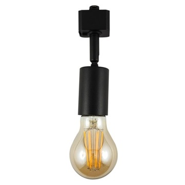 Прожектор на треке 1-фазный E27, черный