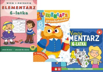 Zestaw Elementarzy dla 6-latka