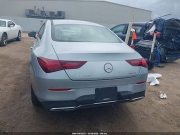 Mercedes CLA C118/X118 2025 Mercedes-Benz CLA 2025r., CLA 250 4MATIC, od ubezpieczalni 2.0 Benzyna, zdjęcie 4