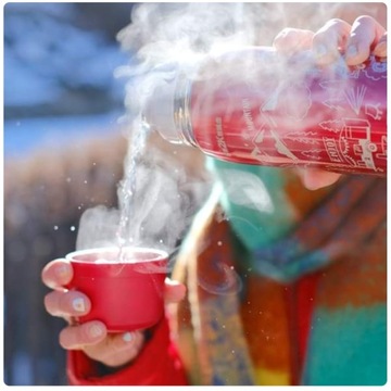 Termos stalowy ZOJIRUSHI SJ-JS08-RA czerwony 0,82L