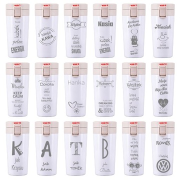 ТЕРМОКРУЖКА С ГРАВИРОВКОЙ Ваша надпись ЦВЕТА