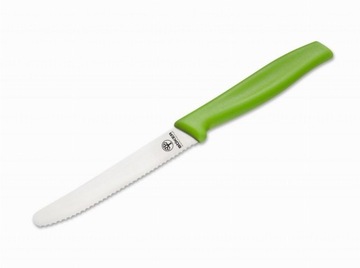 Wszechstronny Nóż do Bułek Böker – Zielony, Stal Nierdzewna, 10,5 cm Ostrze