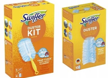 Тряпка Swiffer Duster Kit - 1 ручка + 4 расходных материала