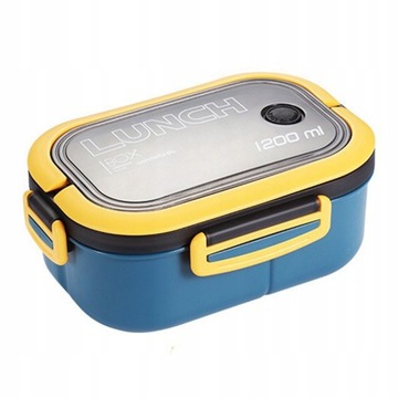 Pojemnik ŚNIADANIOWY śniadaniówka lunchbox dzelony pudełko posiłek duży