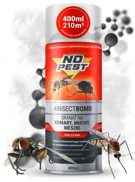 PREPARAT FOGGER BOMBA NA MUCHY I KOMARY NO PEST