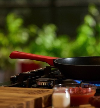 ZWIEGER ОБСИДИАНОВАЯ СКОВОРОДА 24 СМ ИНДУКЦИОННАЯ + КРЫШКА