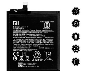 ОРИГИНАЛЬНЫЙ АККУМУЛЯТОР ДЛЯ XIAOMI REDMI ПРИМЕЧАНИЕ 9 PRO BN53