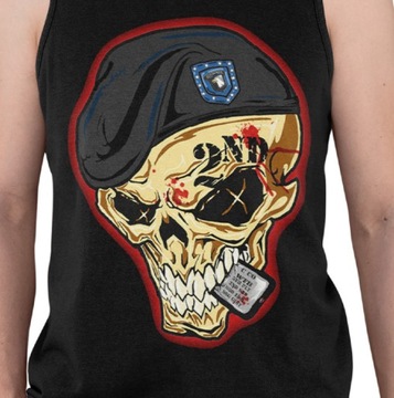 TANK TOP HORROR/ROCK 5FDP SKULL 2