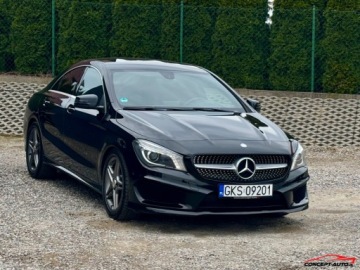 Mercedes CLA C117 Coupe 1.6 200 156KM 2014 Mercedes-Benz CLA AMG Navi Parkdistance Led Xenon Automat 1.6 Benzyna 156KM, zdjęcie 3