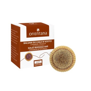 ORIENTANA balsam do ciała w kostce CYNAMON PACZULA
