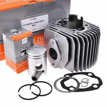 Cylinder JAWA 50 40MM AK20 KPL TUNING ALMOT