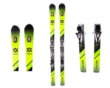 Narty 171 Volkl DEACON 76 UVO 3D WOODCORE XP75 SERWIS! db STAN