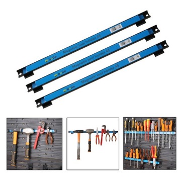 3x Listwa magnetyczna na narzędzia do tablicy warsztatowej botle 45cm uchwy
