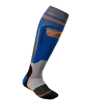 Skarpety Alpinestars MX PLUS 1 blue orange