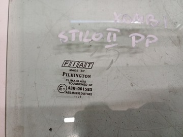 FIAT STILO 01- KOMBI SKLO (OKNO) PRAVÁ PŘEDNÍ ...4
