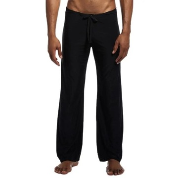 Long Yoga Pants Men Length Loose Jogging Pants Men