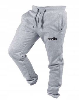 SPODNIE DRESOWE APRILLA DRESY MĘSKIE SZARE XL