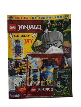 Magazyn LEGO Ninjago Minifigure Czasopismo - 05/2021 - Jay z nunczako
